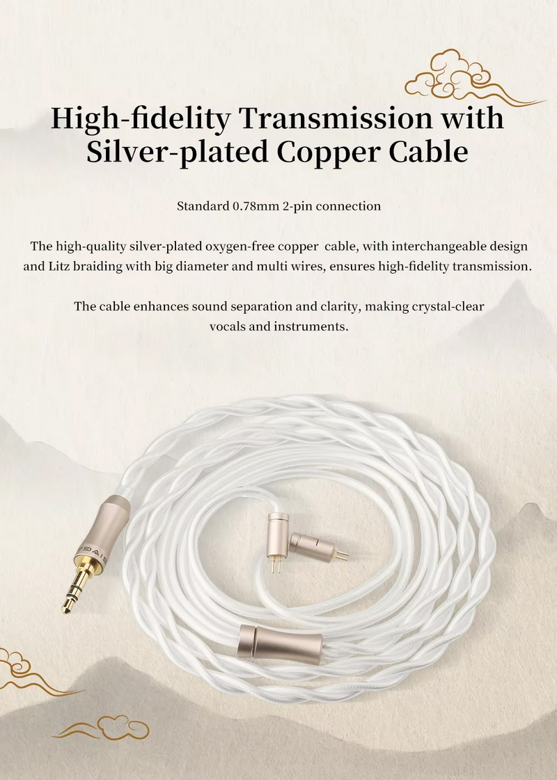 SIVGA Que หูฟัง IEMs ไดรเวอร์ไดนามิก ไดอะแฟรมชุบเบริลเลียม เบสหนักแน่นสมจริง ประกันศูนย์ไทย