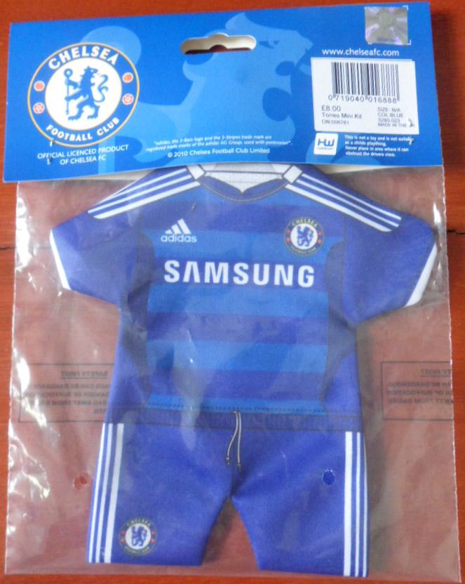 มินิคิต ชุดเสื้อติดกระจก ฟุตบอล สโมสรเชลซี - #26 เทอร์รี่ HOME KIT 2011/12 ใหม่ / CHELSEA Football Club Mini Kit - #26 TERRY HOME KIT 2011/12 NEW