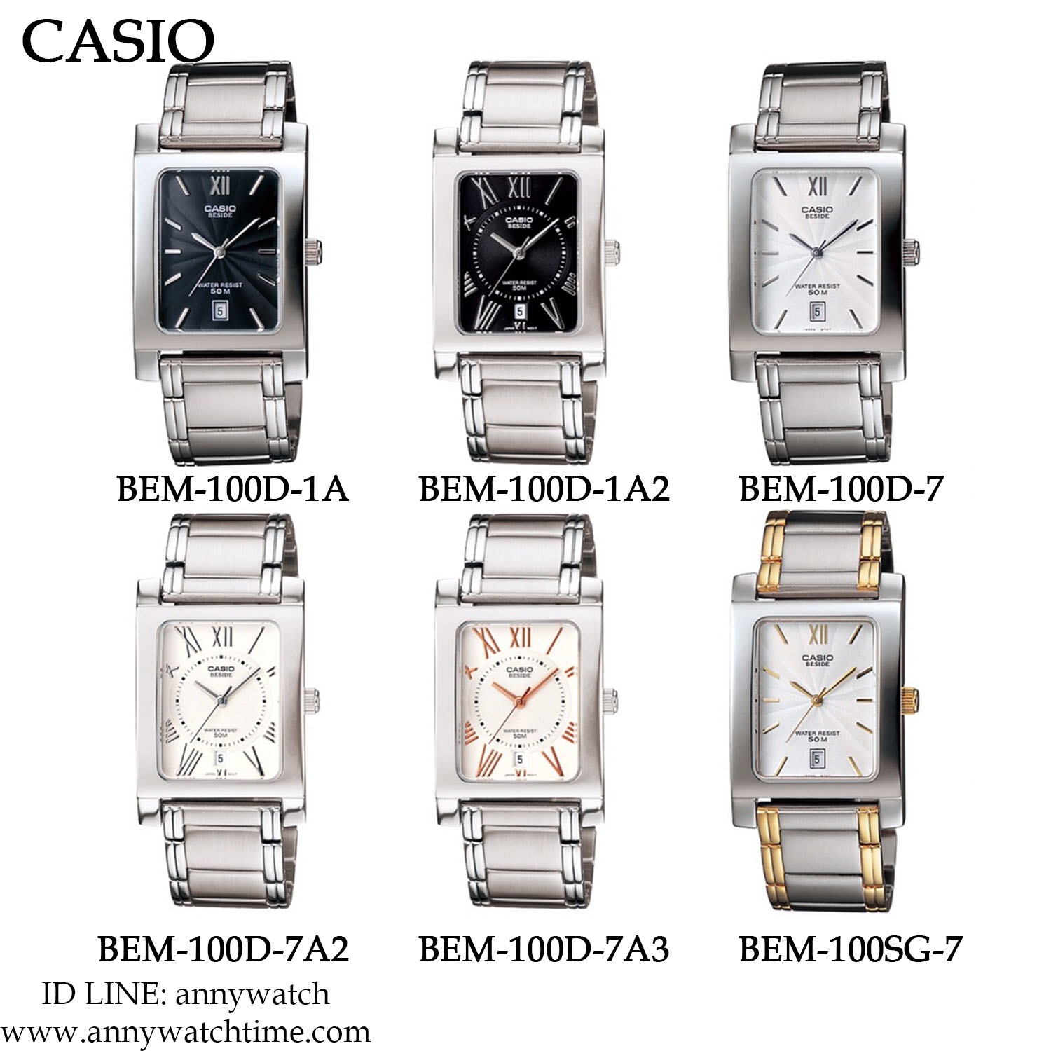 CASIO BEM-100D-7A3