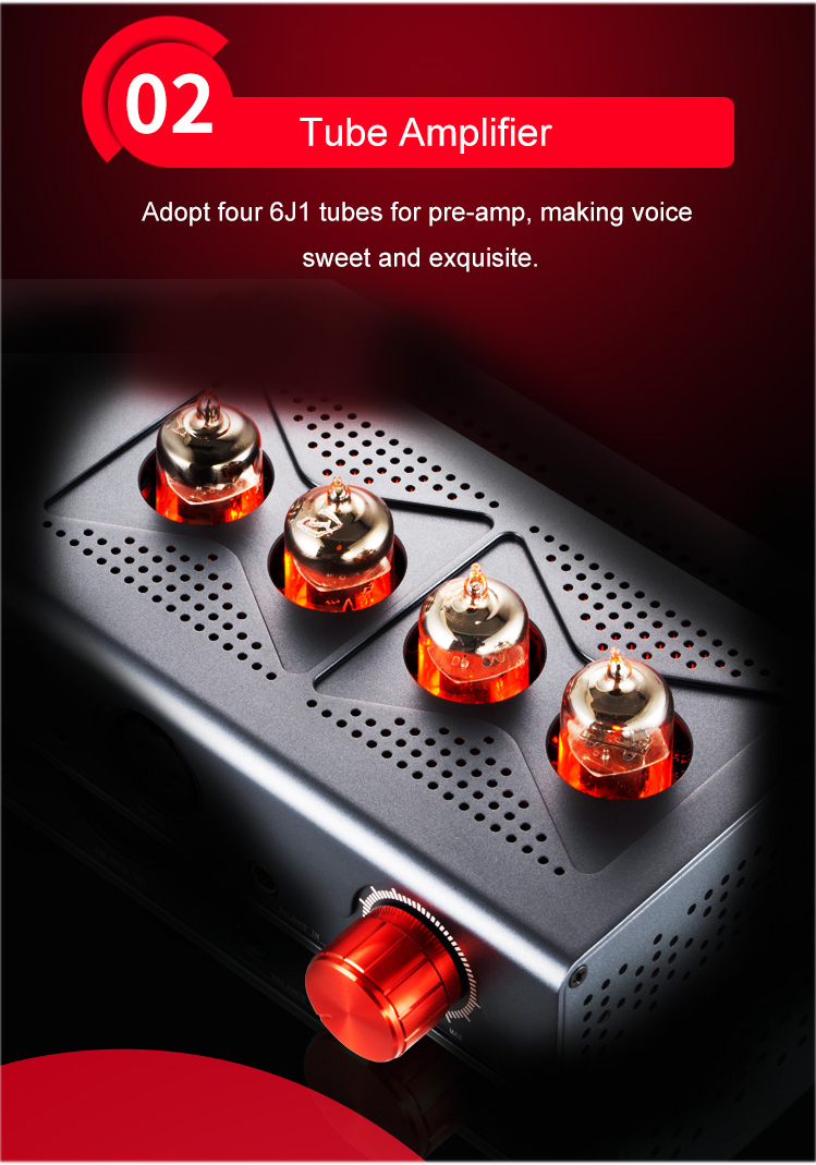 ขาย xDuoo MT-604 แอมป์หูฟังหลอดแก้ว Hybrid amplifier