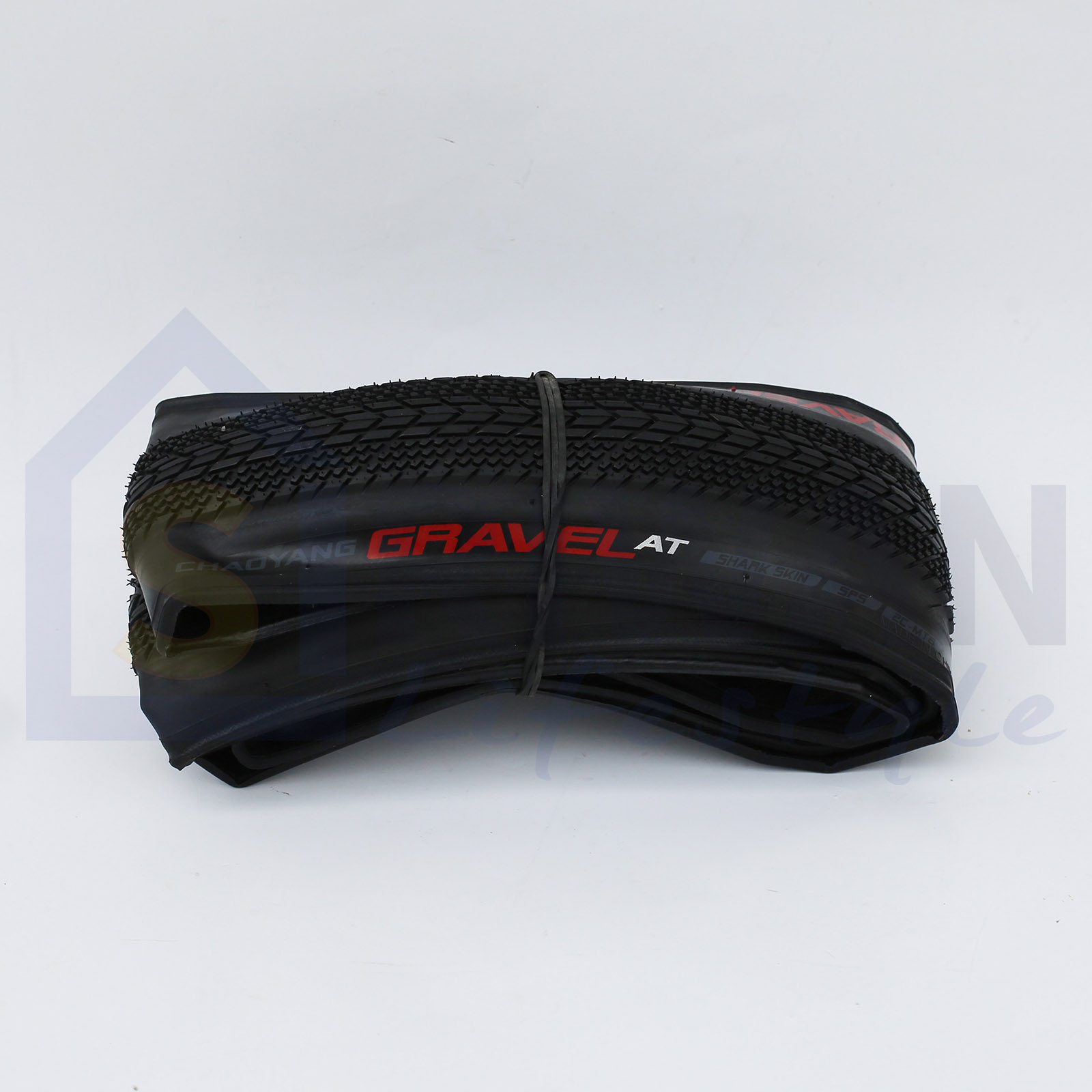CHAOYANG ยางนอกจักรยาน GRAVEL AT ขนาด 700x38c ยางพับ (แพ็ค 1 เส้น) รุ่น EB80405001F น้ำหนัก 526 กรัม