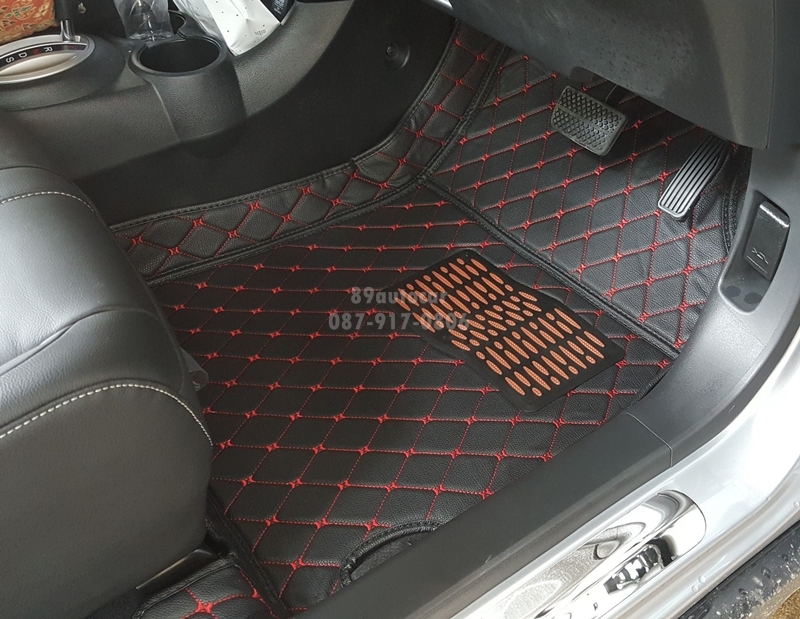 พรม6D ปูในรถ Honda BR-V เข้ารูป เต็มคัน