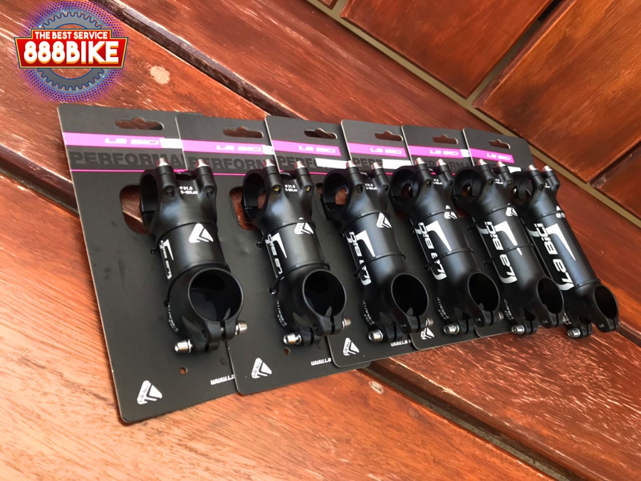 LABICI คอแฮนด์อลูมิเนียม LA BICI STX1.5 ,ยก +/- 7° วัสดุอลูเบา ยาว 70-120มม มีสีดำและสีแดง