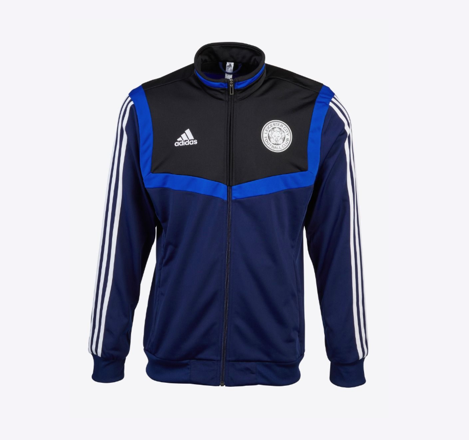 เสื้อแจ็คเก็ตเลสเตอร์ ซิตี้ของแท้ Adult Navy PES สีน้ำเงิน