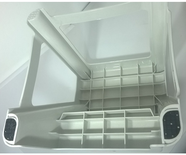 บันได2ขั้น สูง 43 เซ็นติเมตร สีขาว รวมค่าจัดส่งพัสดุธรรมดา