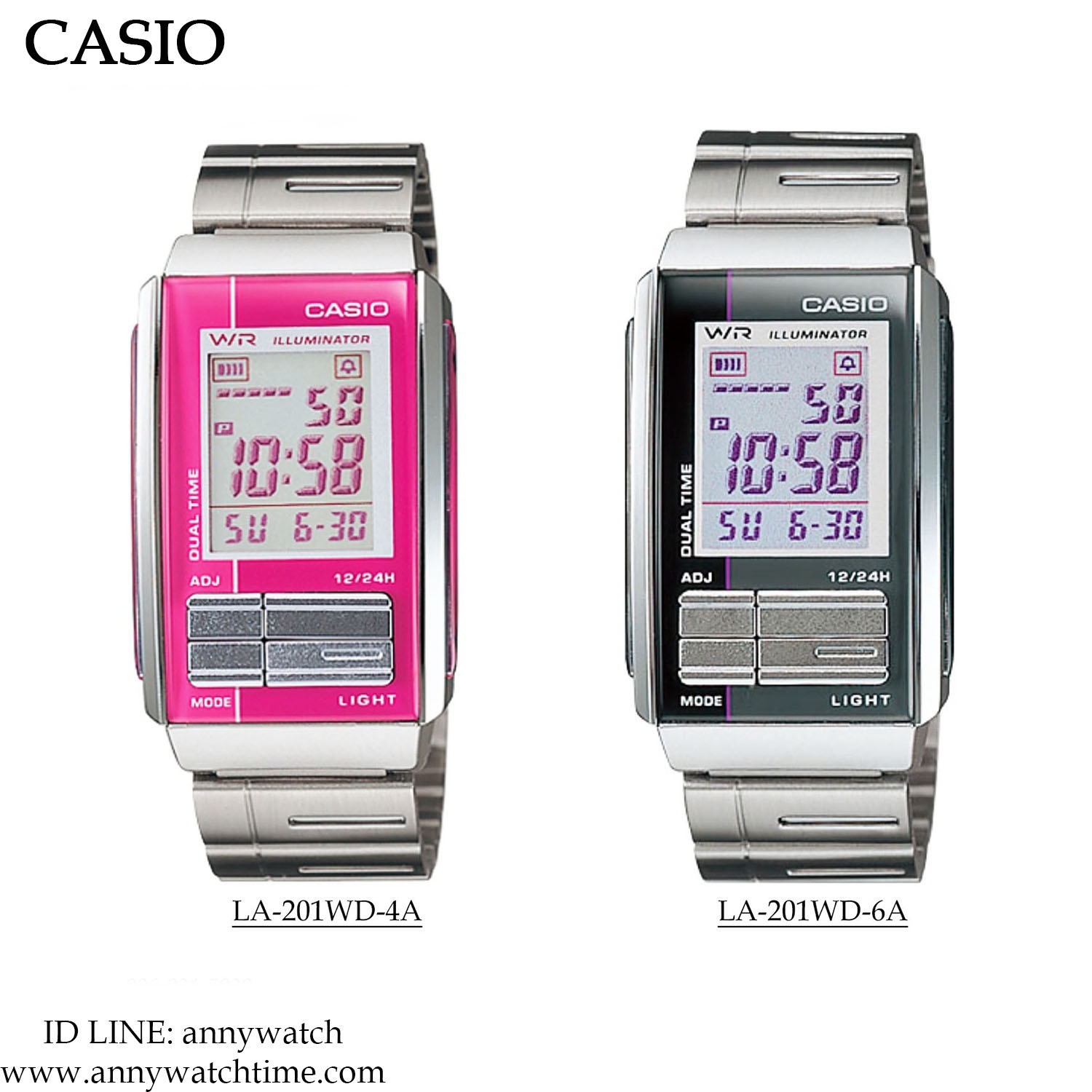 CASIO LA-201WD-6A