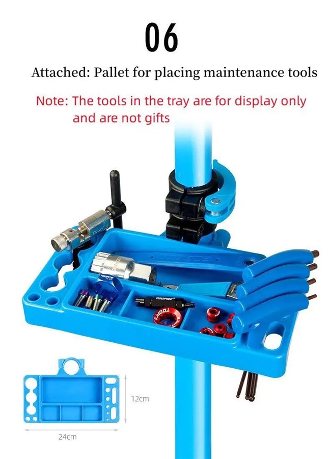 แท่นซ่อมจักรยานชั้นวางซ่อมจักรยาน TOOPRE TL-06L อลูมิเนียม