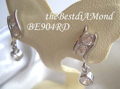 ต่างหูเท่ห์ๆ มีสไตล์ ดูโฉบเฉี่ยว และ หวานๆ ในตัวนะคะ BE904RD