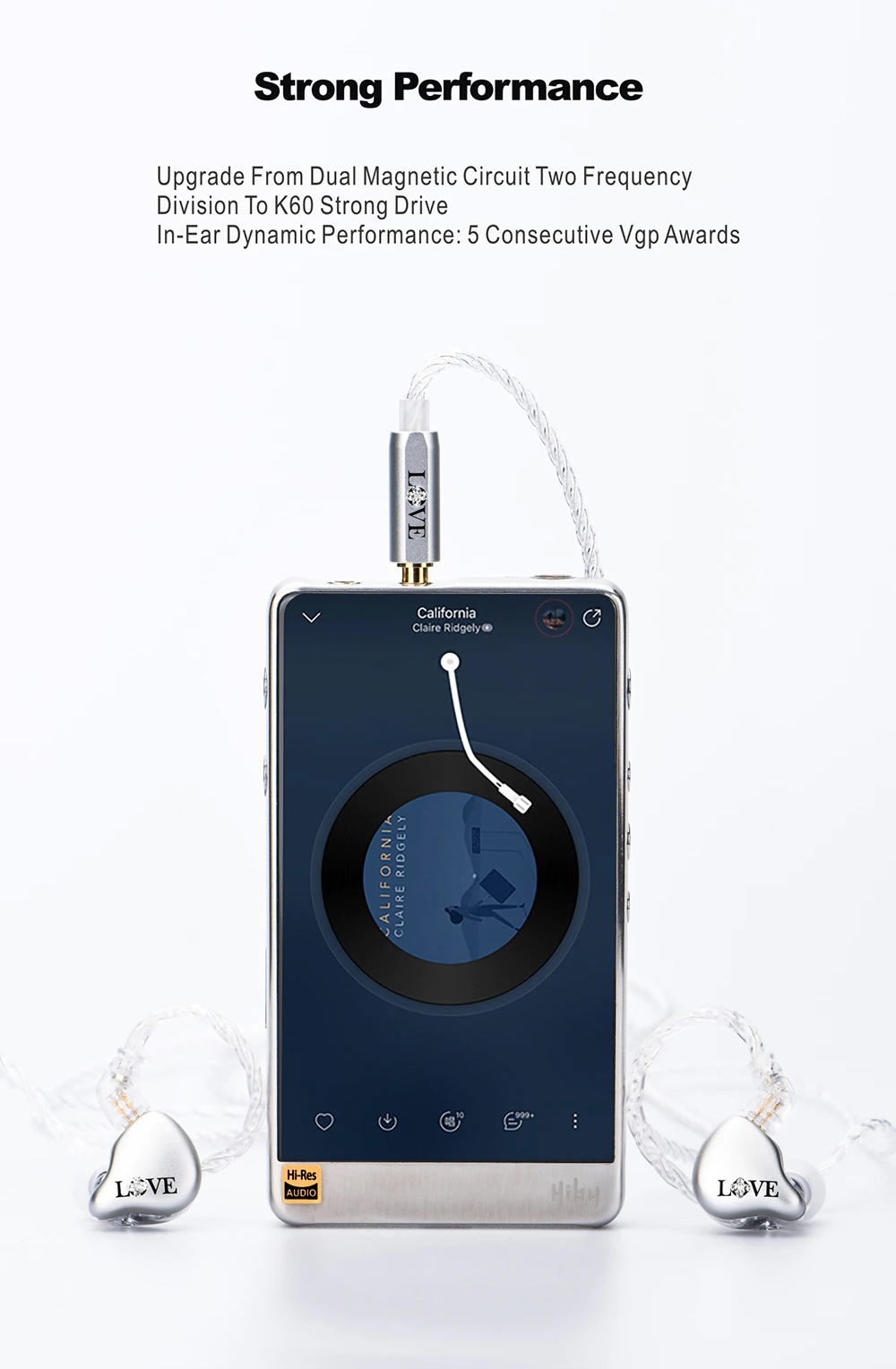 ขาย TFZ MYLOVE 4 หูฟังไดรเวอร์ K60 คุณภาพเสียงระดับมืออาชีพใช้