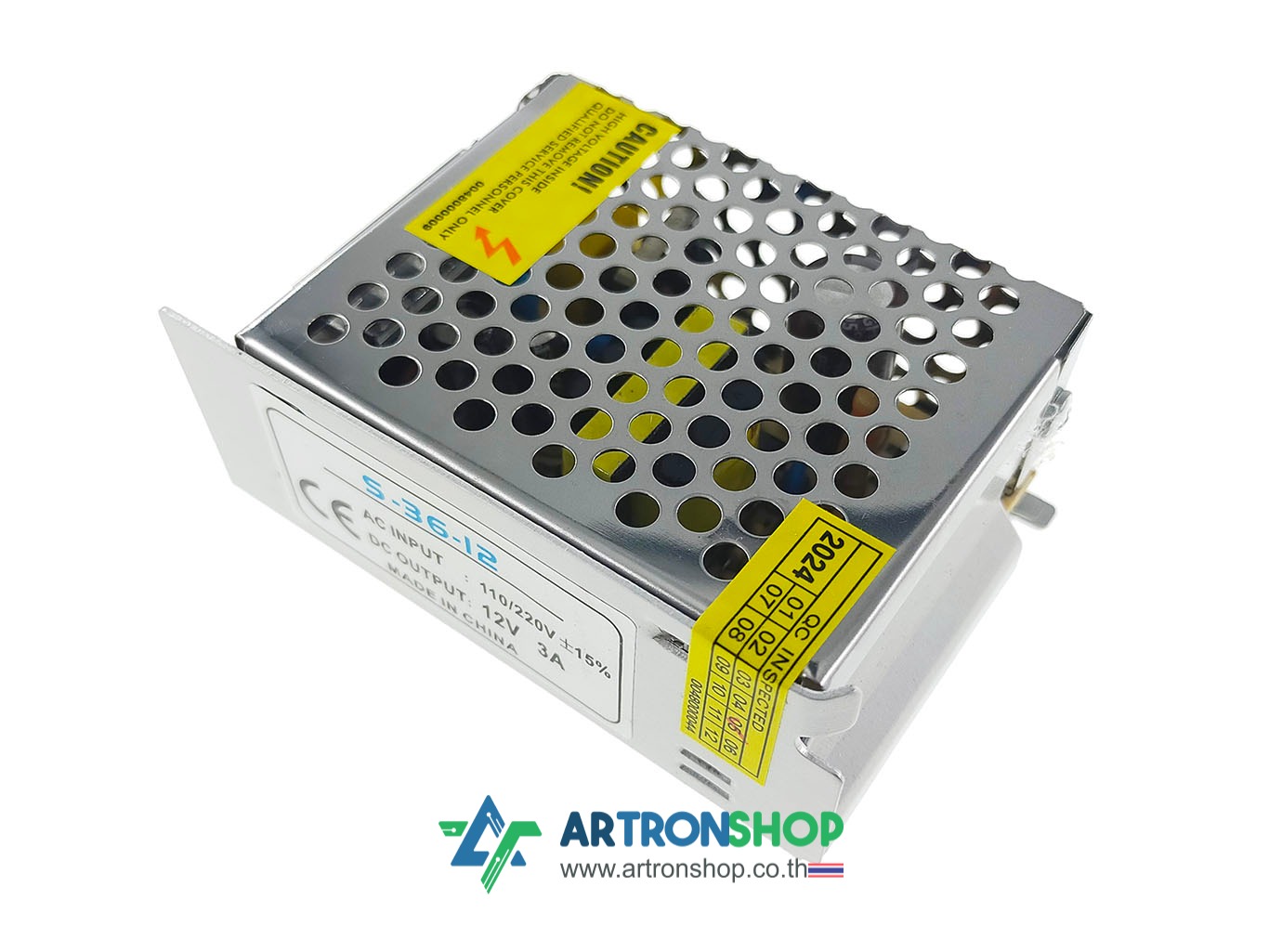 12V 3A 36W สวิตชิ่งเพาเวอร์ซัพพลาย 220V to 12V 3A