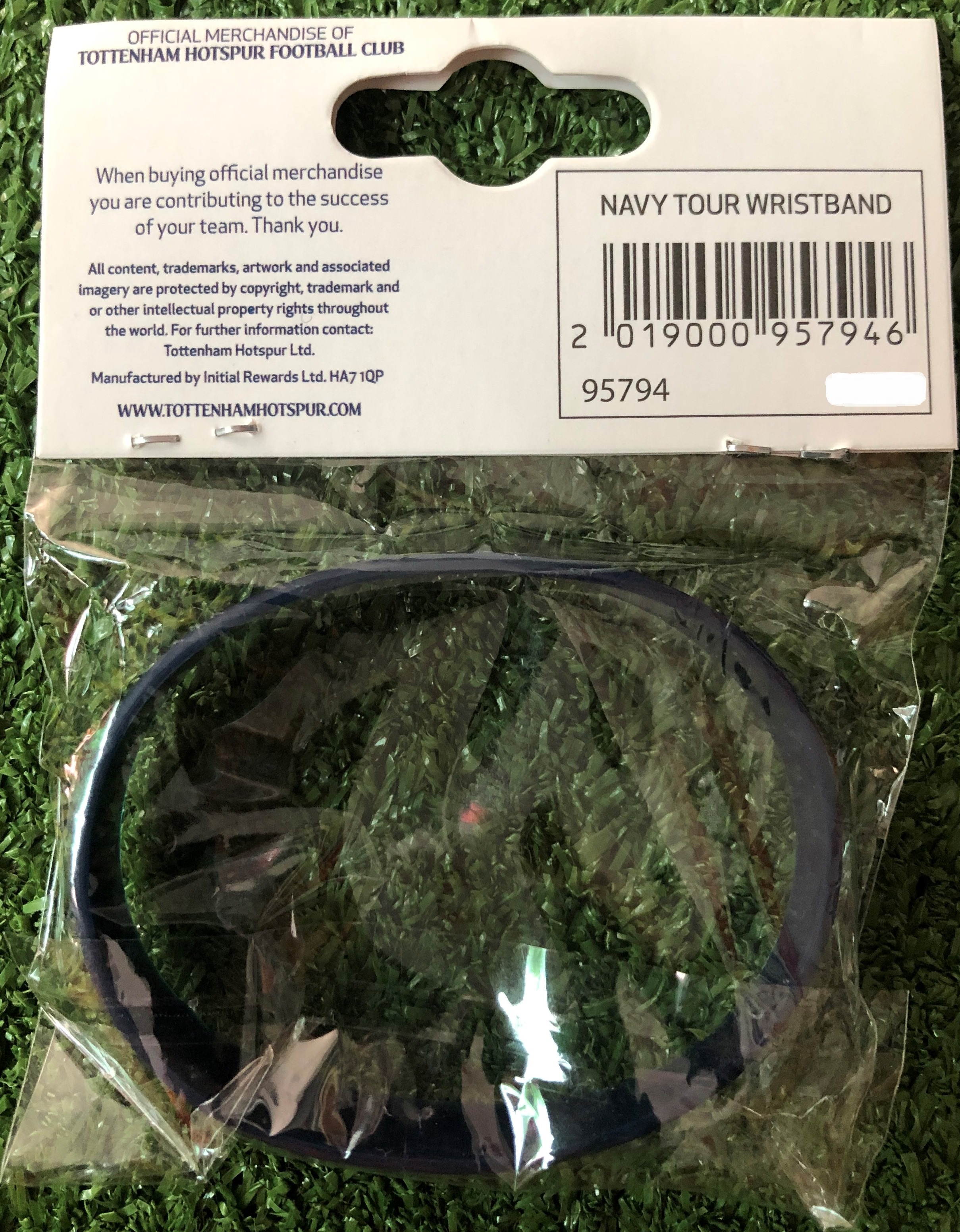 สายรัดข้อมือซิลิโคนฟุตบอล สโมสรท็อตแน่ม ฮ็อทสเปอร์ - STADIUM TOUR ใหม่ / TOTTENHAM HOTSPUR Football Club Silicone Wristband - STADIUM TOUR NEW