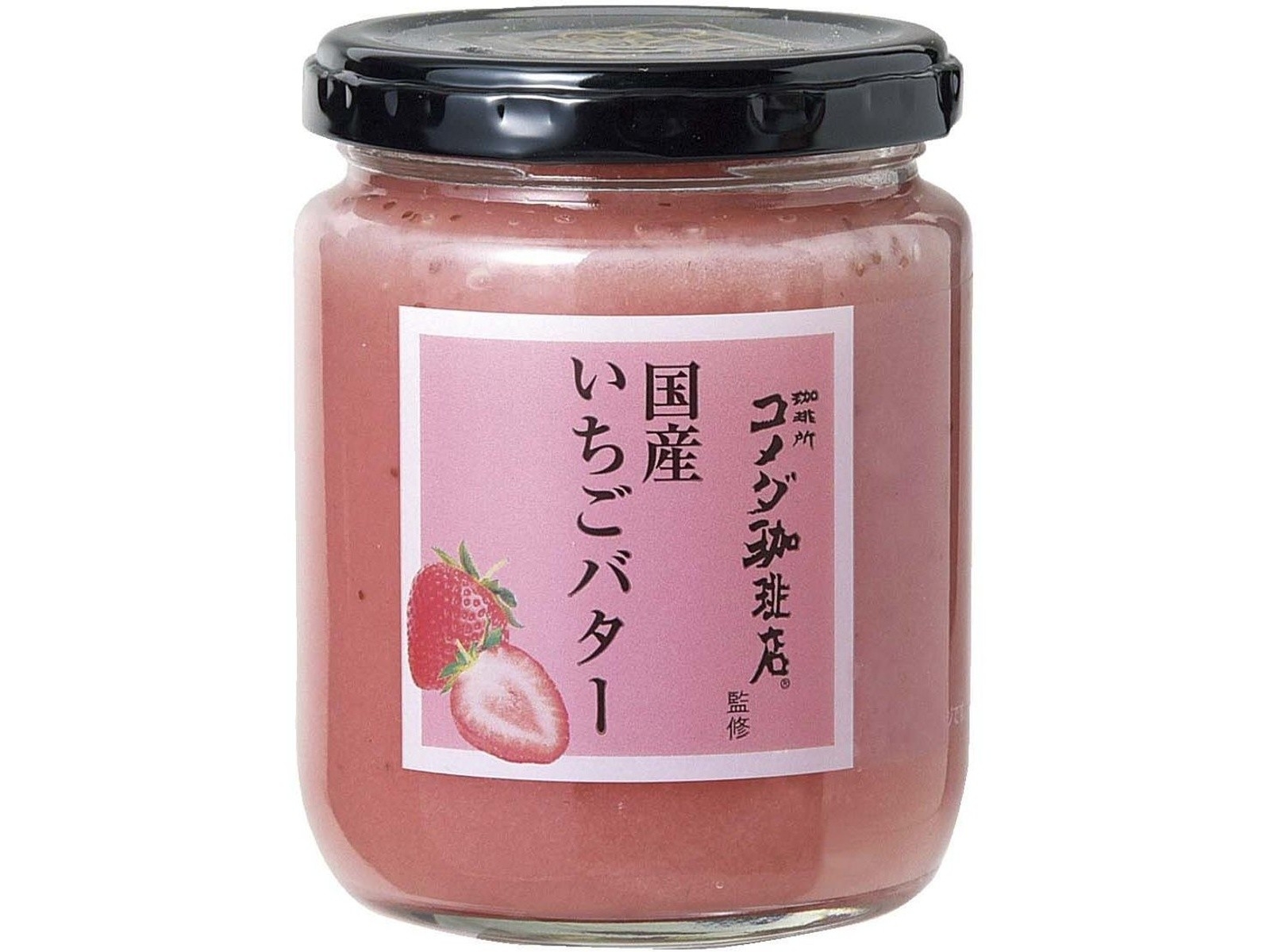 Komeda Strawberry Butter Jamแยมสตรอเบอร์รี่ที่ผลิตในญี่ปุ่น 240 g