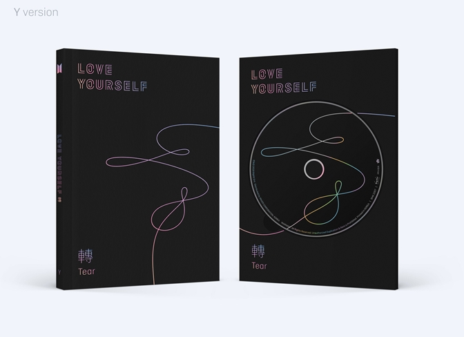 อัลบั้ม #BTS - Album Vol.3 [LOVE YOURSELF 轉 'Tear'] : Y Ver.
