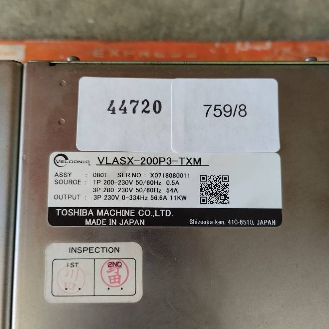 VLASX-200P3-TXM INVERTER " VELCONIC "