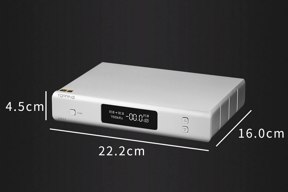 Topping D90LE Fully Balanced DAC รองรับ Dual Hi-Res ประกันศูนย์ไทย