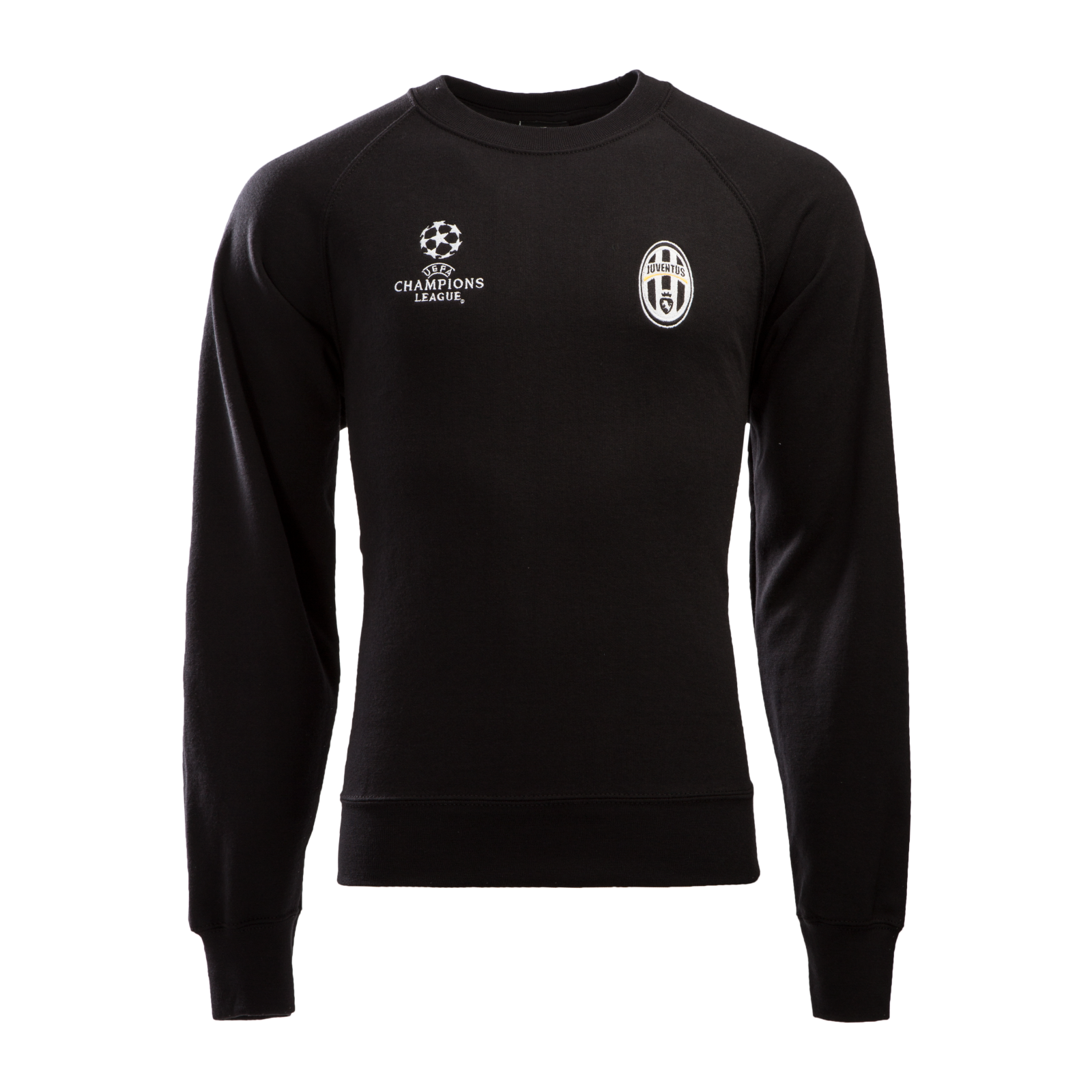 เสื้อสเวตเตอร์ยูเวนตุสของแท้ Juventus UCL Embroidered Sweatshirt Black