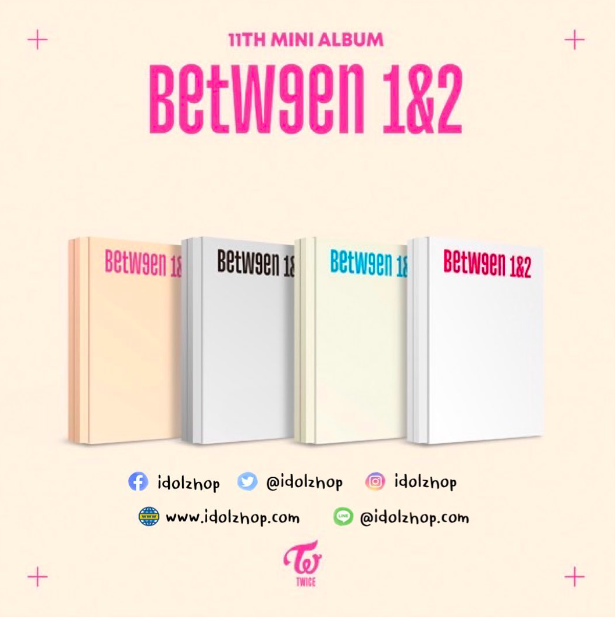อัลบั้ม #TWICE - 11TH MINI ALBUM [BETWEEN 1&2] Random Ver.