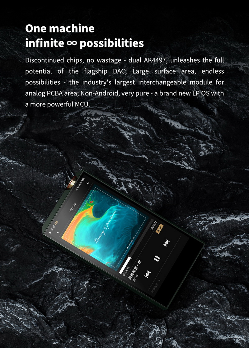 Luxury & Precision E7 DAP เทพ เครื่องเล่นเพลงพกพารุ่นเรือธง โมดูลาร์ซีรีส์ 7 ใหม่ ประกันศูนย์ไทย