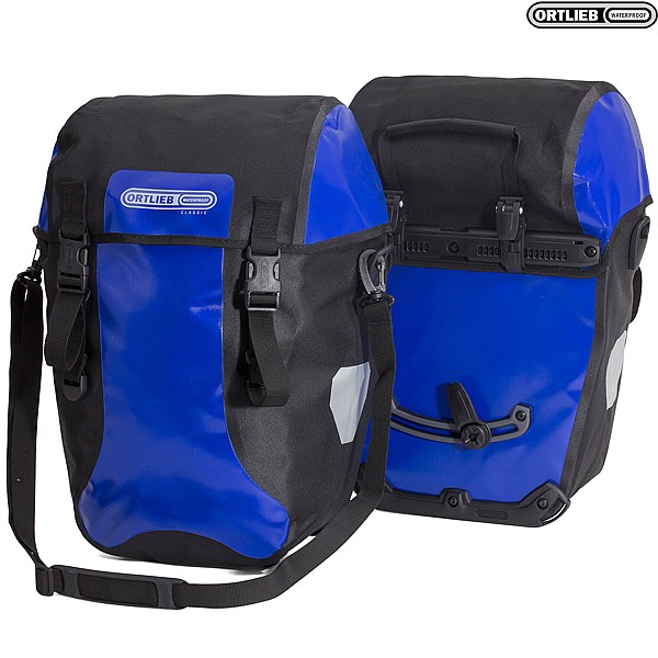 ORTLIEB BIKE-PACKER CLASSIC กระเป๋าทัวร์ริ่ง 20 ลิตร, สีแดง,ดำ,น้ำเงิน