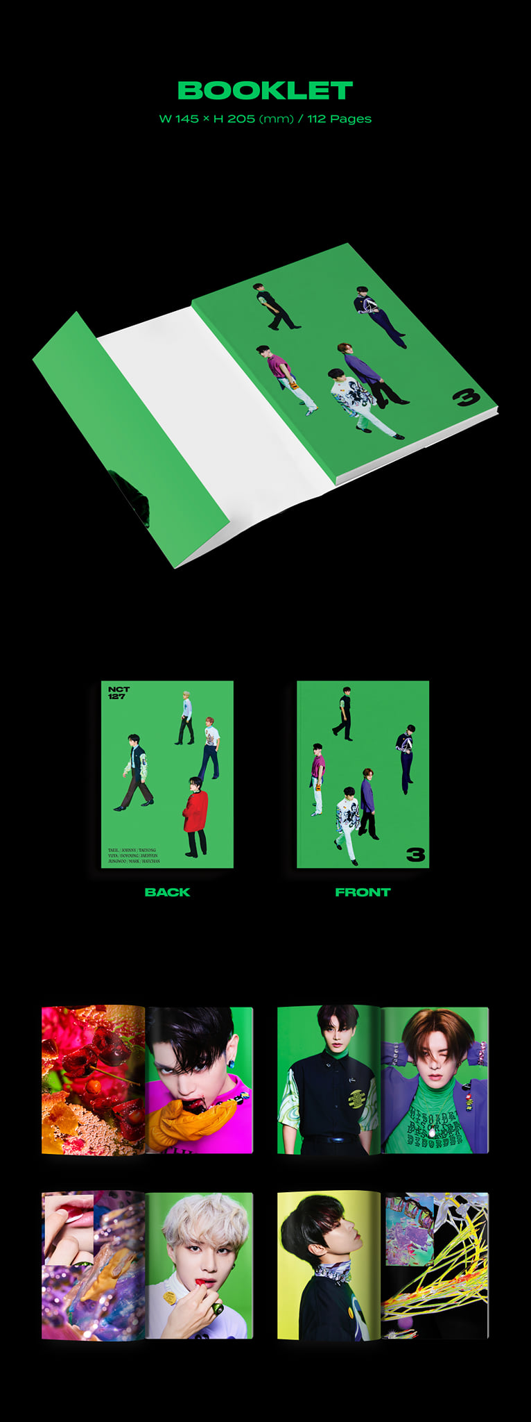 อัลบั้ม #NCT 127 - The 3rd Album [Sticker] (Sticky Ver.)