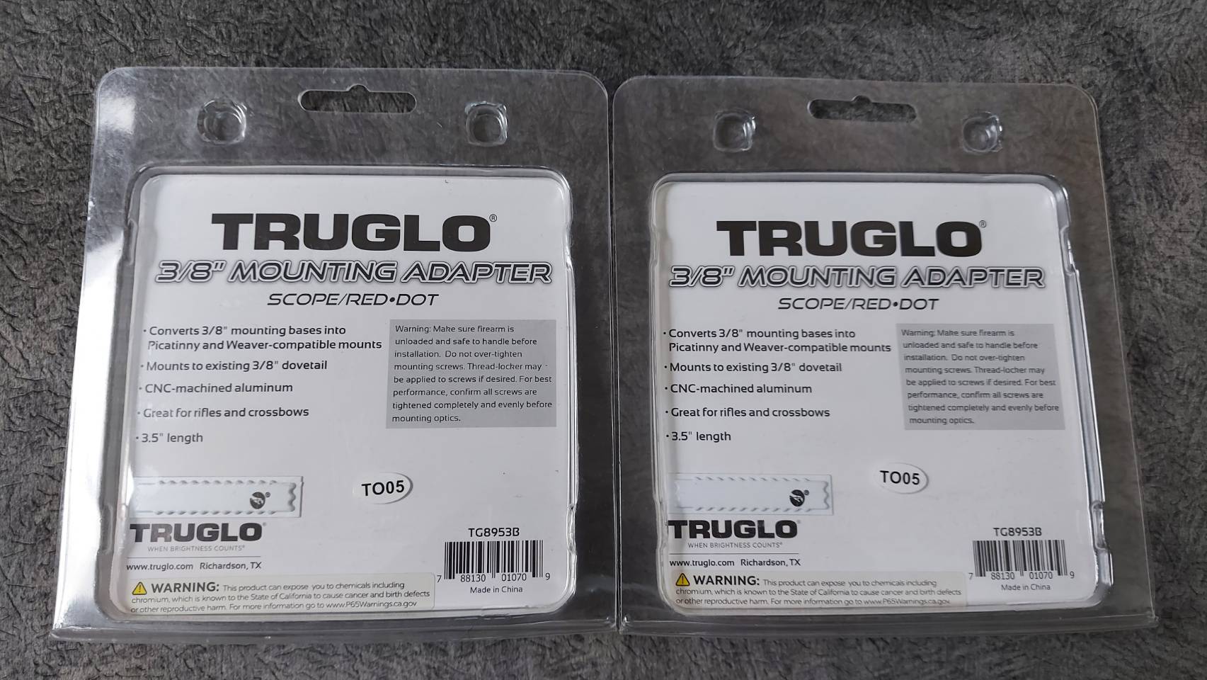 MNT ADAPTER 3/8 TO PIC/WVR