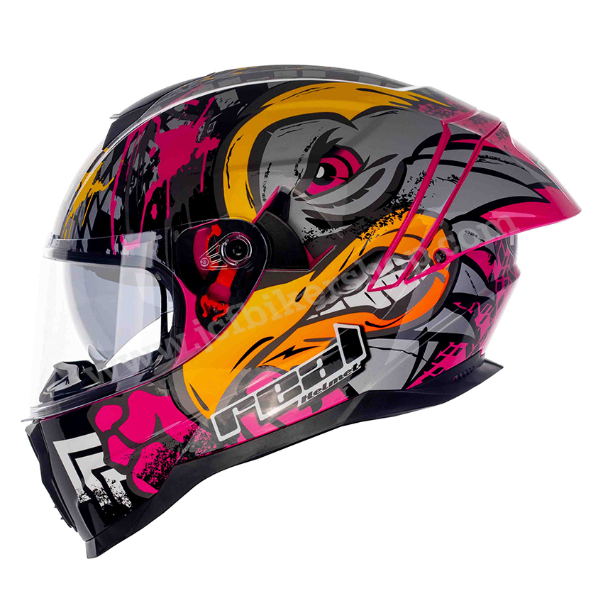 หมวกกันน็อค REAL FALCON RAGING ชมพู