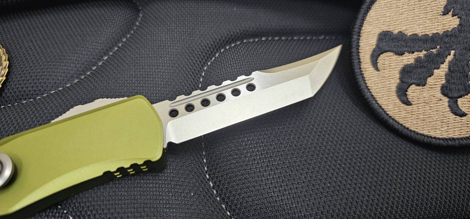 Microtech Auto Hera HH OTF OD Green