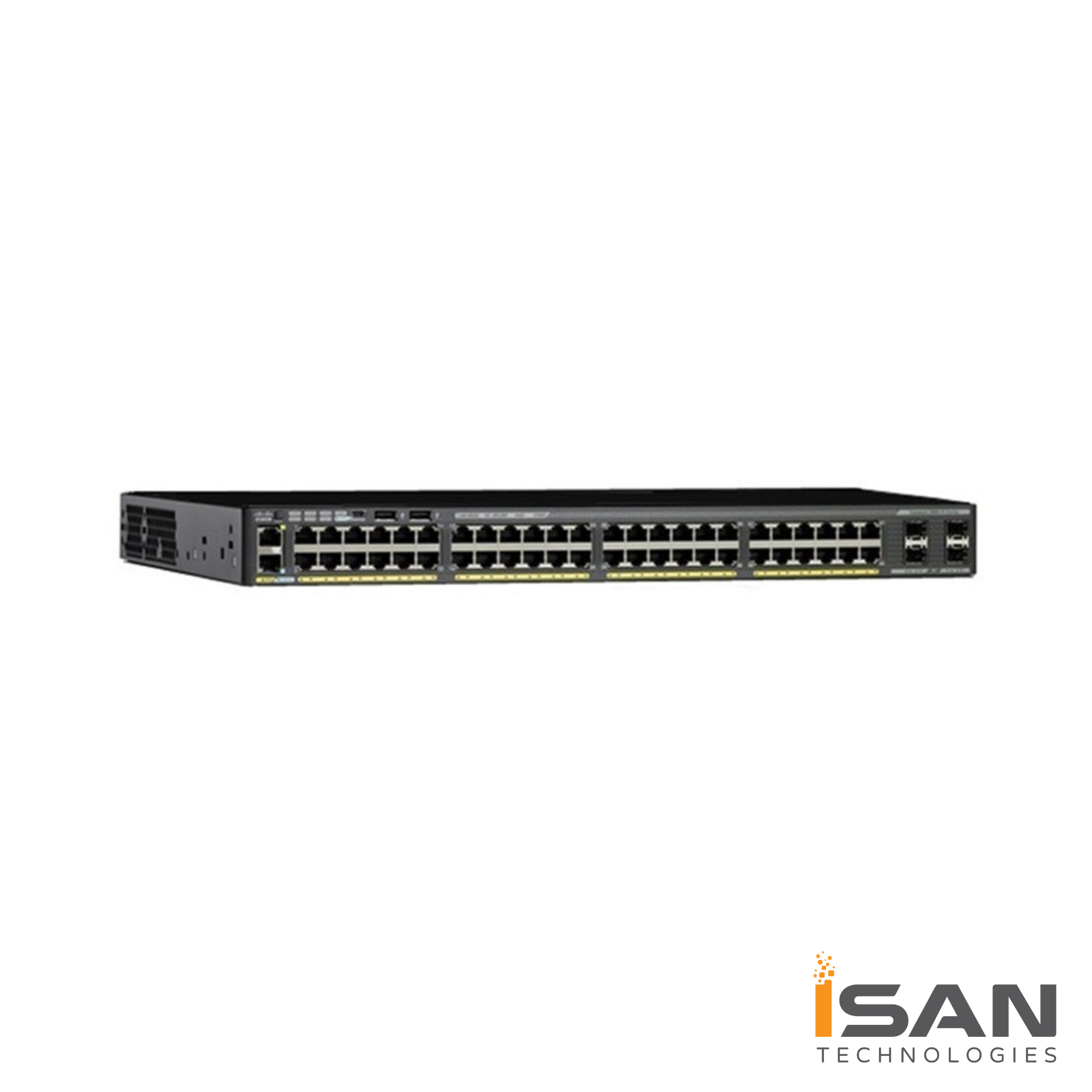 WS-C2960X-48TS-L Cisco Catalyst 2960-X 48 GigE, 4 x 1G SFP, LAN Base