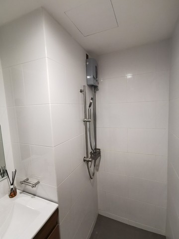 ให้เช่าคอนโด ดิ เอ็กเซล คูคต ตึกC 25 ตรม.เฟอร์ครบ มีเครื่องซักผ้า มีกระจกกั้นห้อง พร้อมอยู่