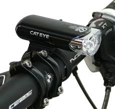 CAT EYE Front Light ไฟหน้าแคทอาย รุ่น HL-EL135N, มีสีดำ และสีขาว