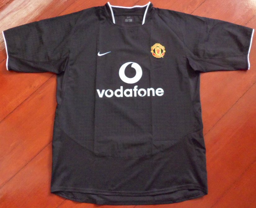 เสื้อฟุตบอล ทีมสโมสรแมนเชสเตอร์ ยูไนเต็ด ชุดเยือน 2003/05 L-Size / MANCHESTER UNITED Football Shirt Away Kit 2003/05 Jersey L-Size