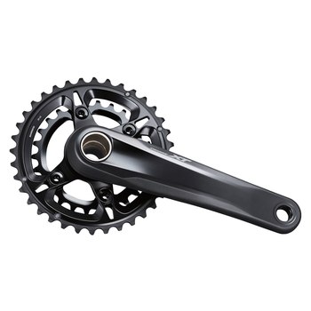 จาน SHIMANO XT, FC-M8100-2, 2 ชั้น, 12-SPD มีแบบธรรมและ Boost, ปี 2020