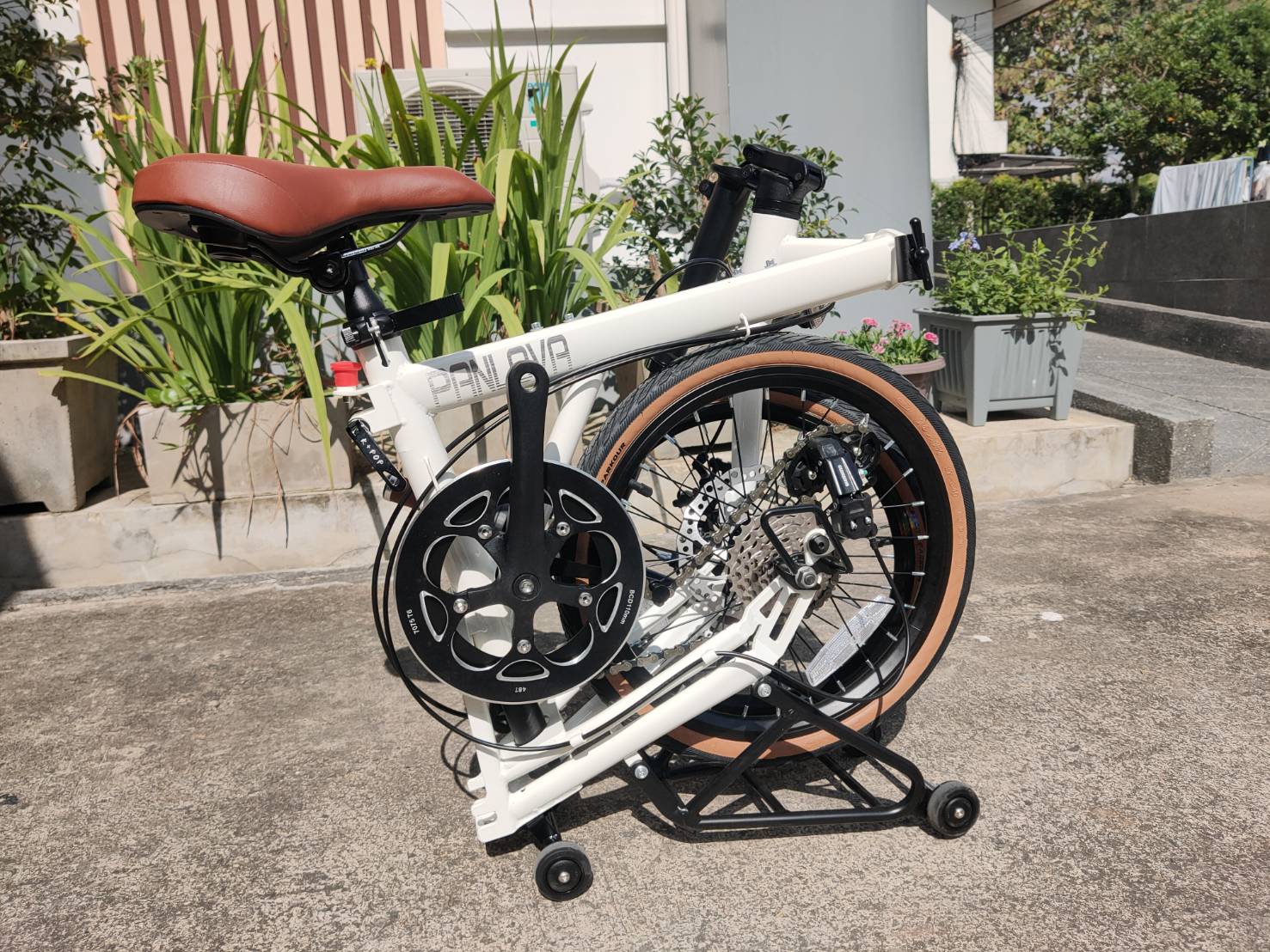 จักรยานพับได้ PANLOVA PV16 New folding bicycle มีล้อลาก เกียร์ 7สปีดชิมาโน่ ปี 2024