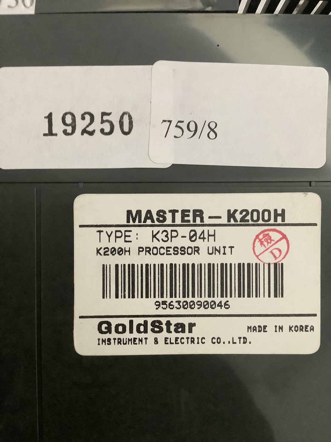 PLC " LS " รุ่น K3P-04H