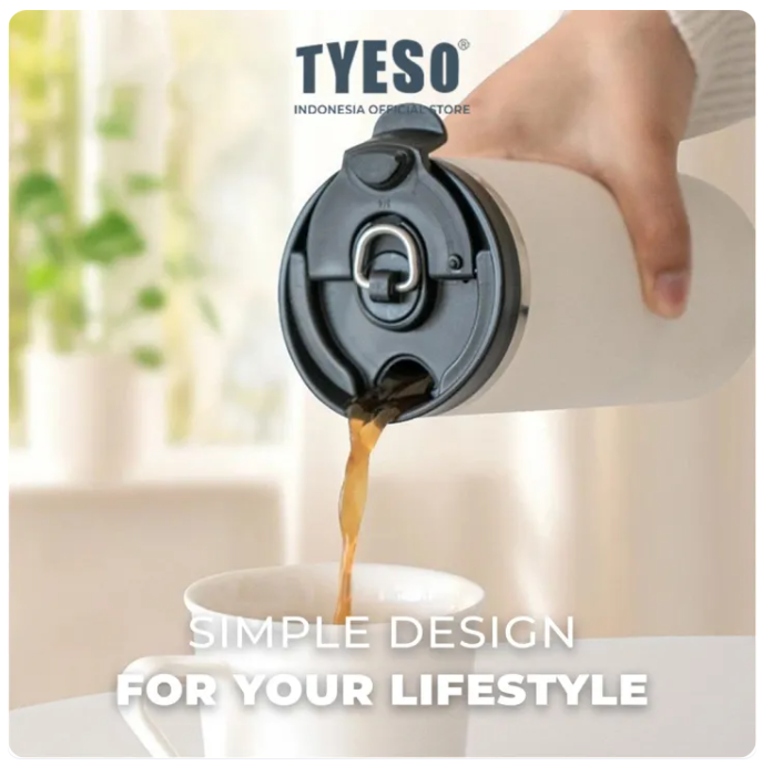 กระบอกสแตนเลส Tyeso รุ่น TS-8894 ขนาด 24FL.OZ/710 ml