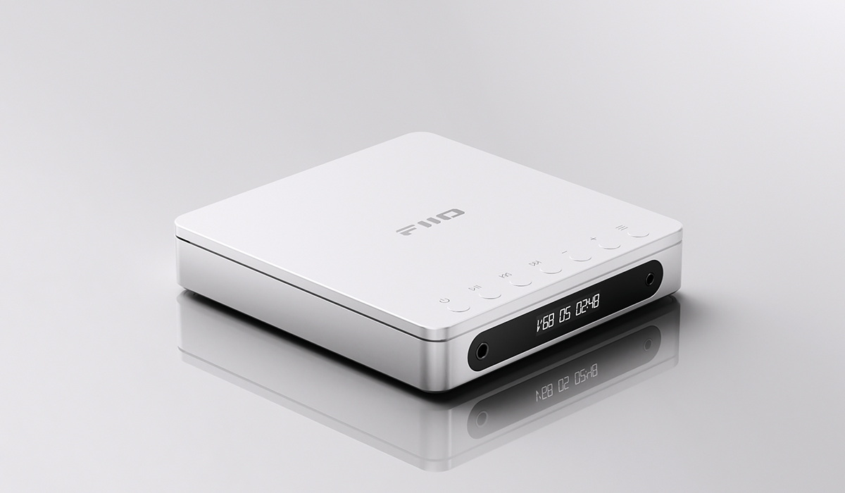 FiiO DM13 / DM13 BT เครื่องเล่น CD รุ่นแรก พร้อมหน้าจอแสดงผล ปุ่มควบคุมการเล่น ช่องเสียบหูฟัง ประกันศูนย์ไทย