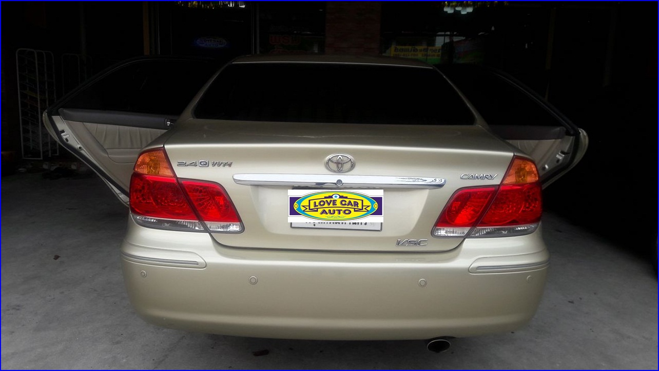 ผ้ายางปูพื้นรถยนต์ Toyota Camry โฉมถังใหญ่ ธนูสีแดงขอบฟ้า