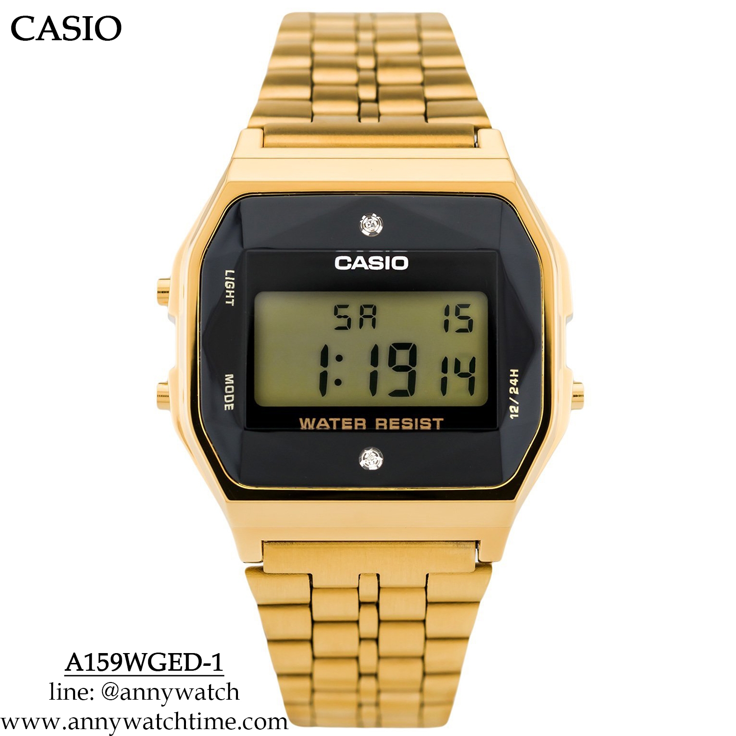 CASIO A159WGED-1