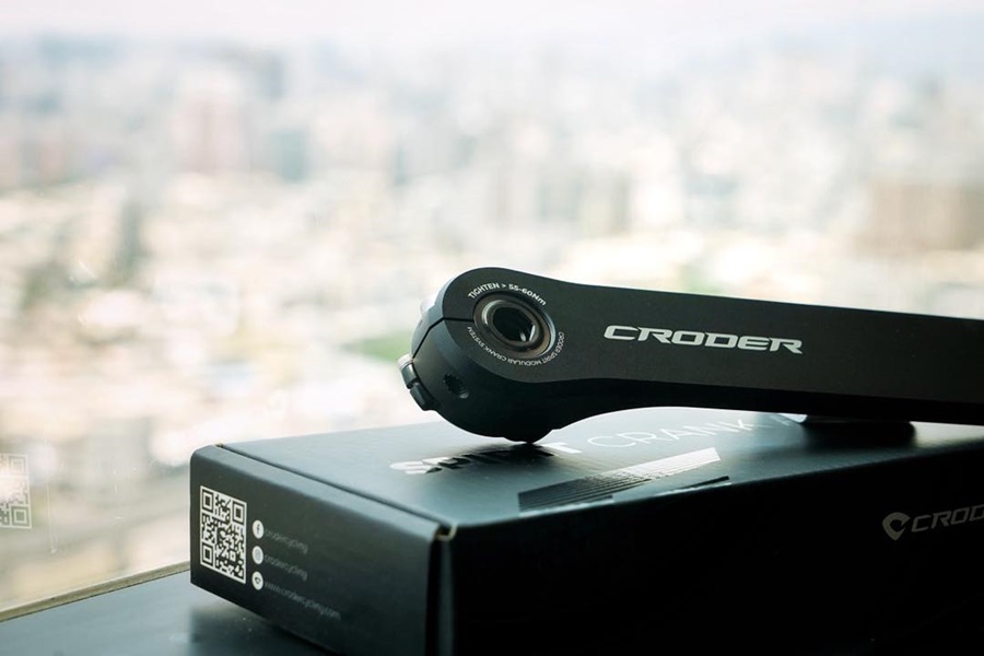 ขาจานหน้าแบบโมดูลาร์ CRODER SPIRIT CRANK ARM AL7075-T6 Made in Taiwan