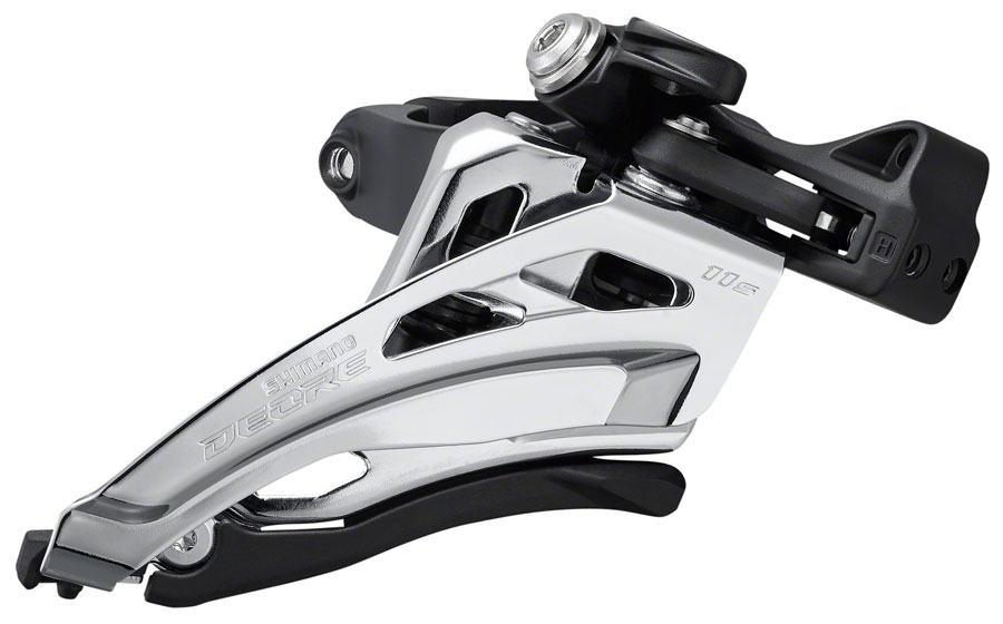 SHIMANO ตัวสับจาน DEORE, FD-M5100-M, รัดกลาง, Side Swing, 31.8/34.9MM