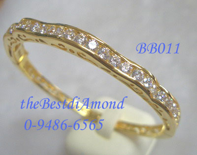ชื่อสินค้า: +++ กำไลลายฉลุรอบวงค่ะ Classic ฿ Luxury สไตน์ งามงด อ่อนช้อย หรูหรา สวยมาก รหัส BB011+++