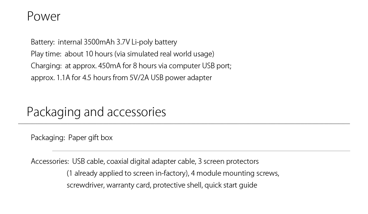 ขาย FiiO X7 เครื่องเล่นพกพาระดับ Hi-End หน้าจอ full touch screen เต็มรูปแบบ