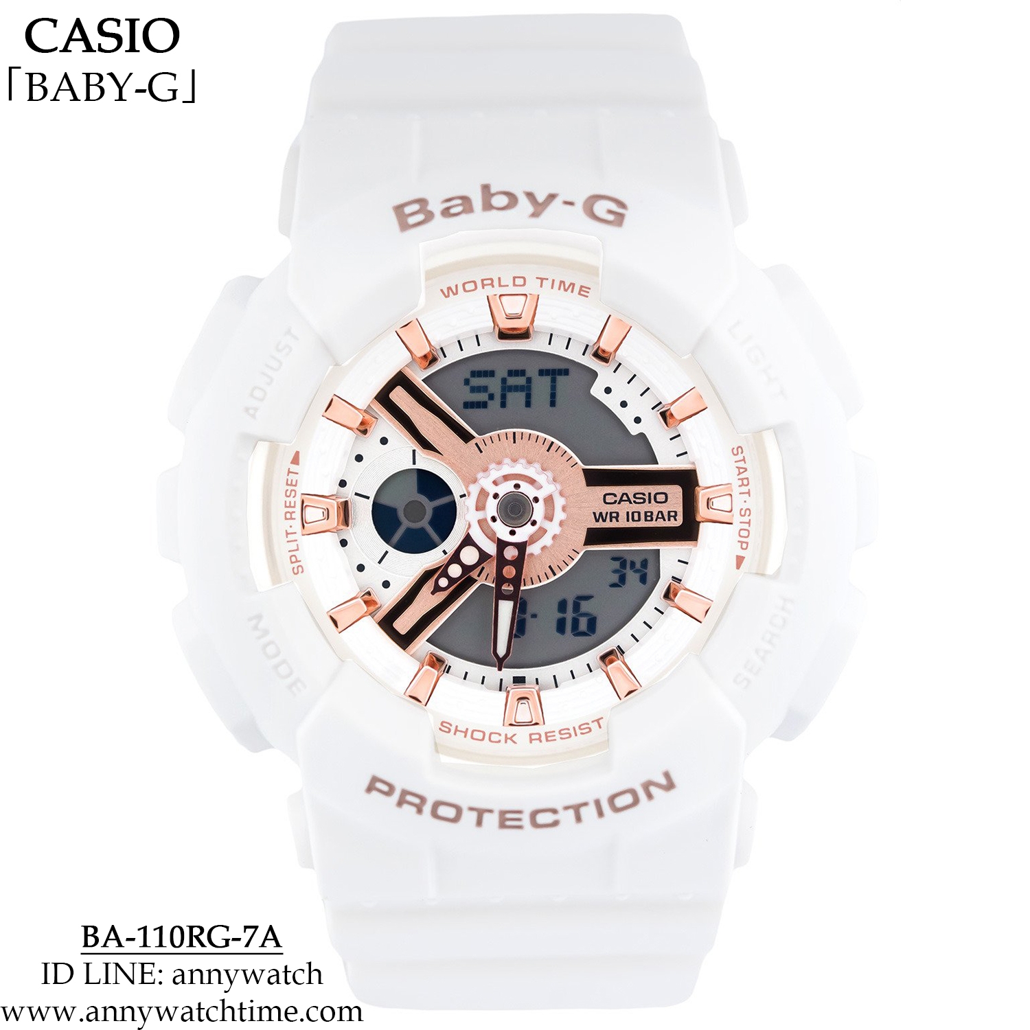 BABY-G BA-110RG-7A