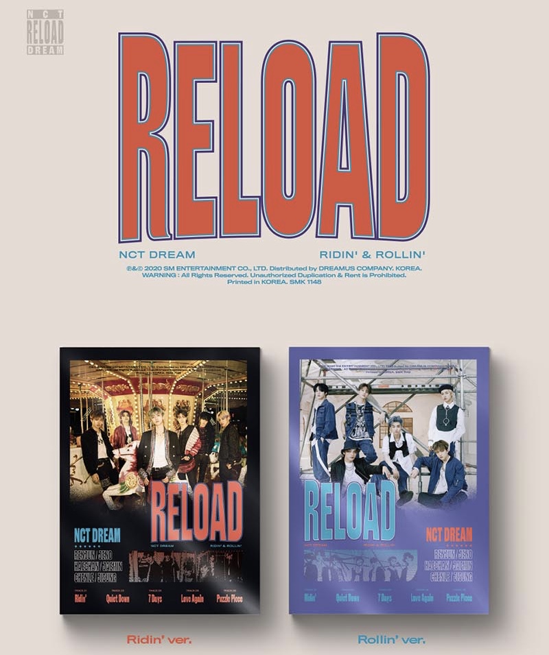 อัลบั้ม #NCT DREAM - Album [Reload] Ver : Ridin'