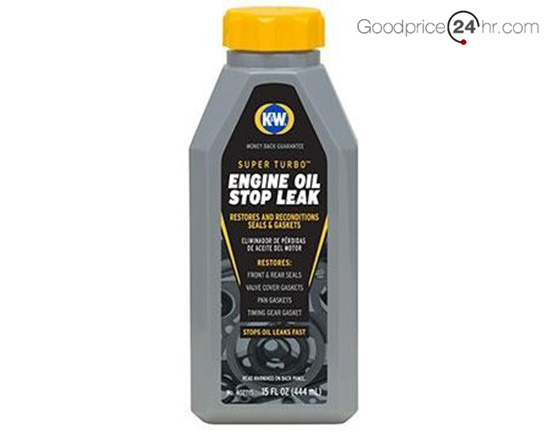 c-068. นํ้ายาอุดรอยรั่วนํ้ามันเครื่อง K&W SUPER TURBO™ Engine Oil Stop Leak