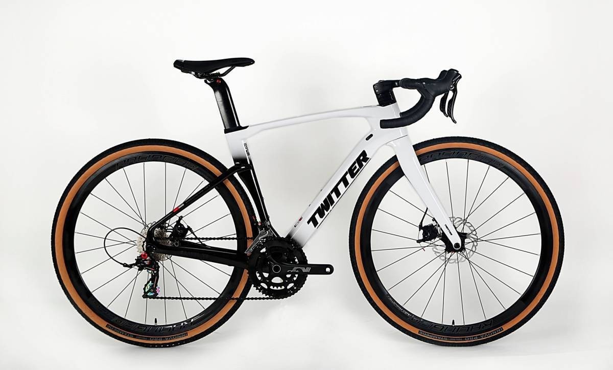 เสือหมอบ Twitter Gravel V2 24 เฟรมคาร์บอน ซ่อนสาย เกียร์ RETROSPEC 2*12 สปีด ล้อ 700C ปี 2022