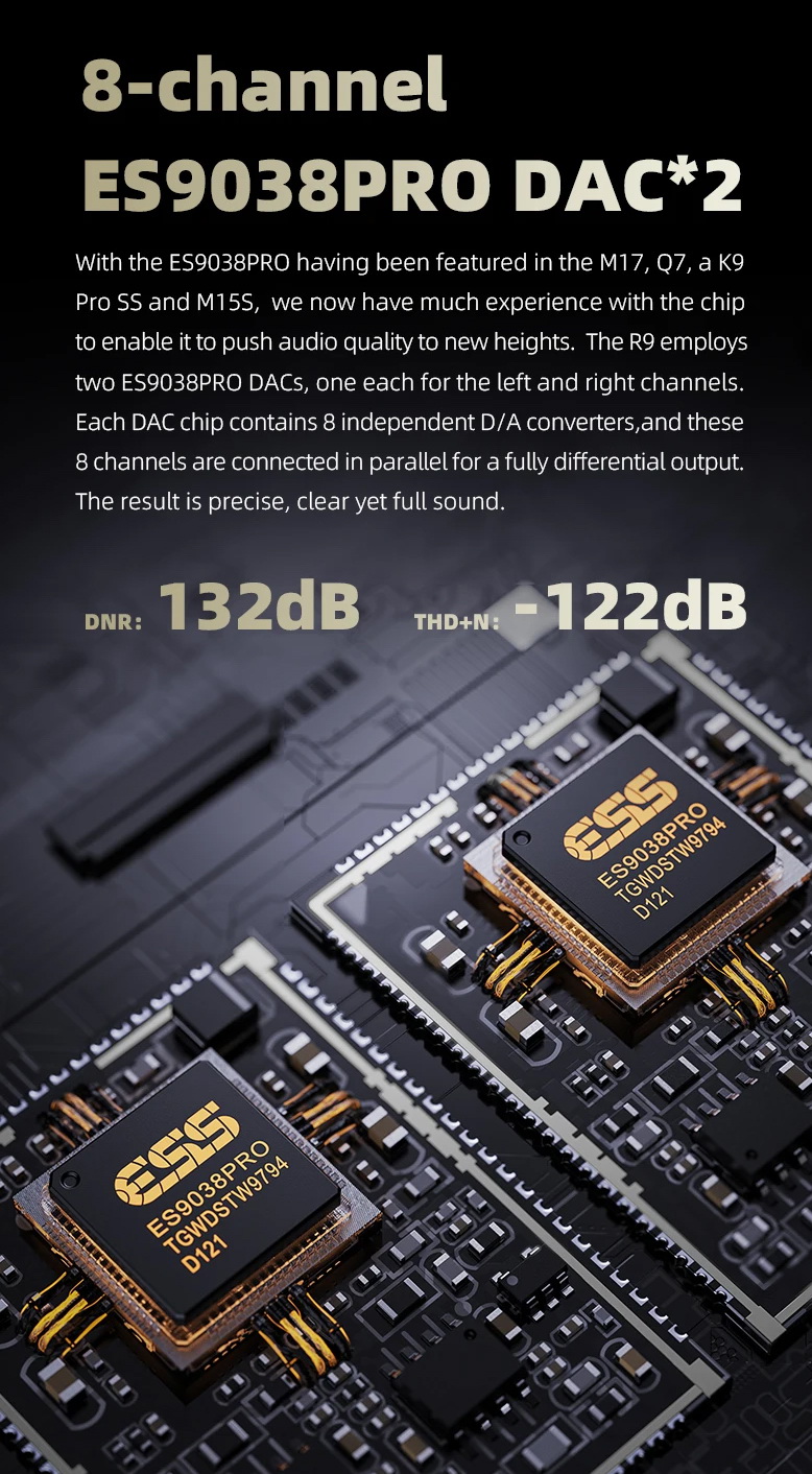 FiiO R9 เครื่องเล่นเพลงสตรีมมิ่งตั้งโต๊ะ DAP+DAC+AMP ครบจบในตัว รองรับ MQA, Roon Ready ประกันศูนย์ไทย