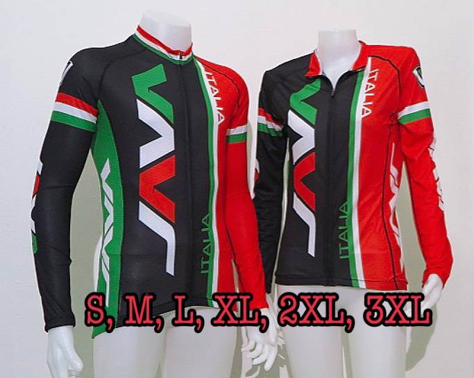 เสื้อแขนยาว เสื้อนักปั่น PROTEAM CYCLING JERSEYS (เฉพาะเสื้อ)