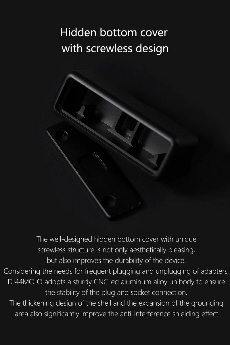 DD DJ44MOJO อะแดปเตอร์กราวด์พิน 4.4 มม. สำหรับ chord Mojo ให้เสียงที่ดีขึ้น ประกันศูนย์ไทย