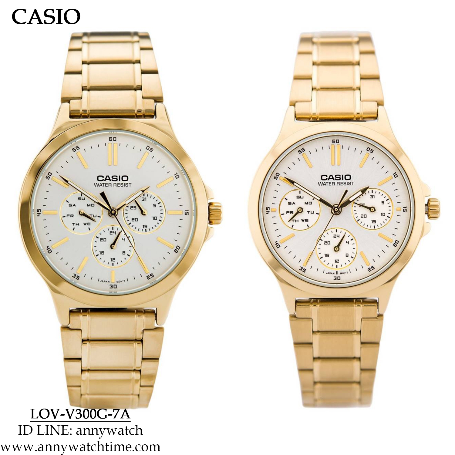 CASIO LOV-V300G-7A